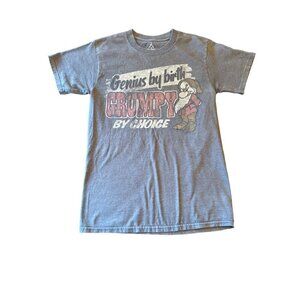 Disneyland & Disney World Grumpy Slogan Tee By Hanes Size Small